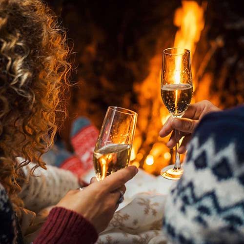 Luxus Chalets in den Dolomiten