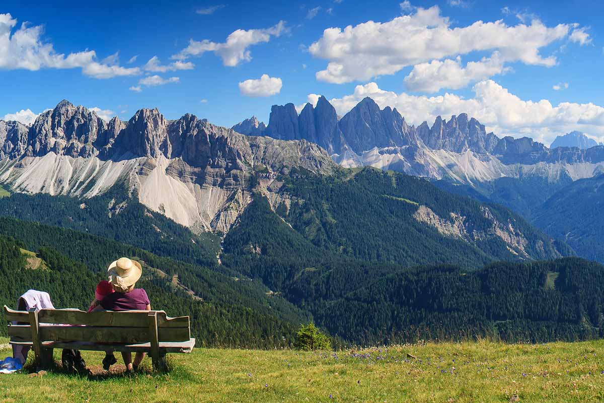 Urlaub in den Dolomiten