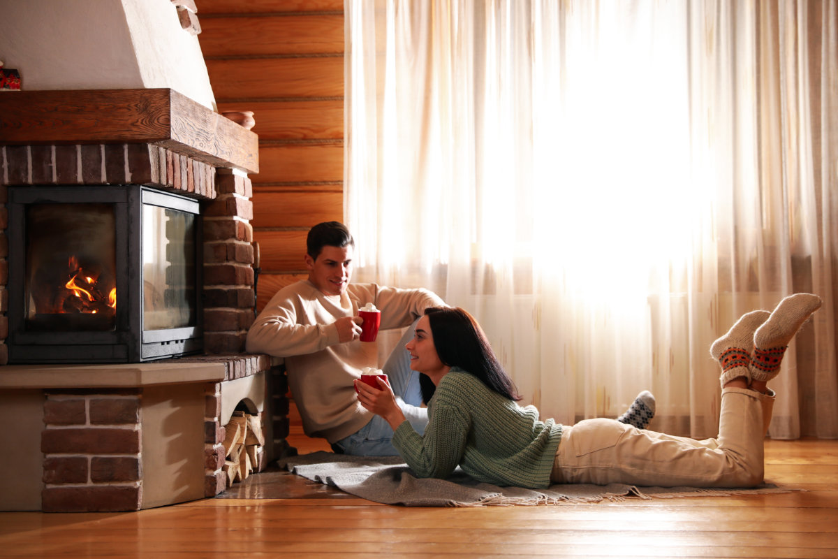 Entspannen am Kamin