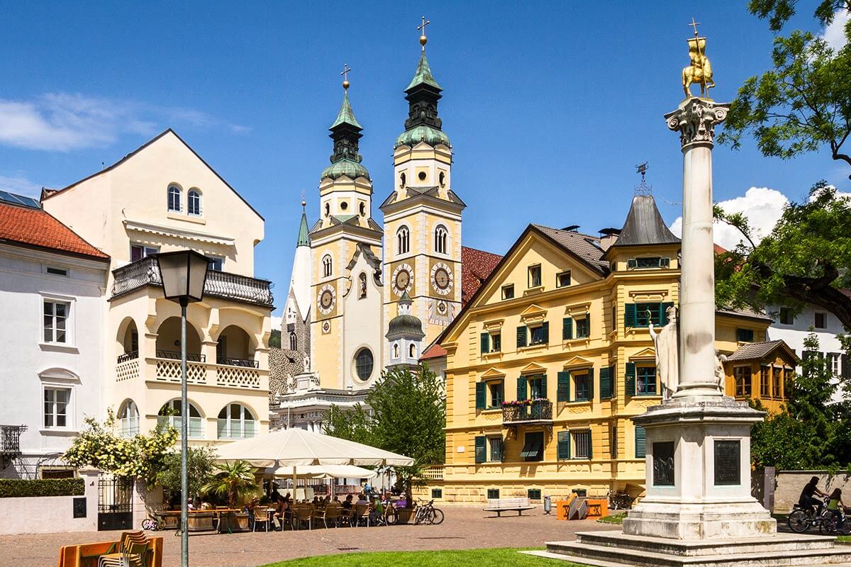 Blick auf Brixen