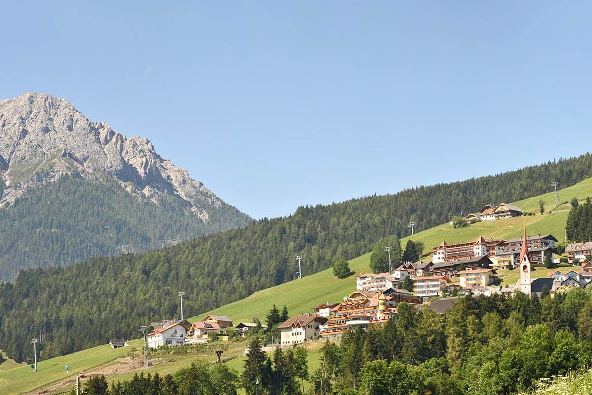 Blick auf Geiselsberg