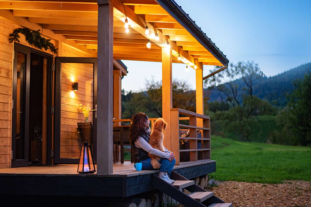 Terrasse - Waldchalets