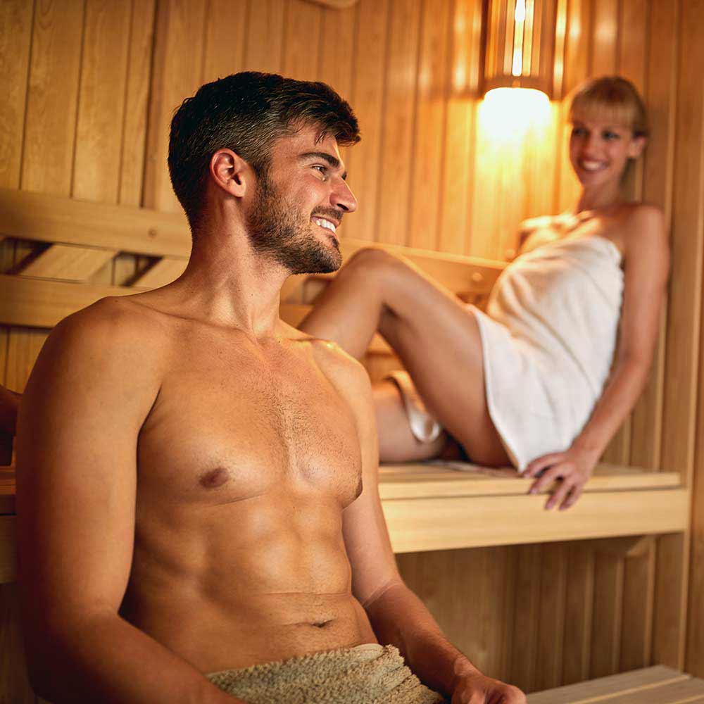 Sauna im Chalet